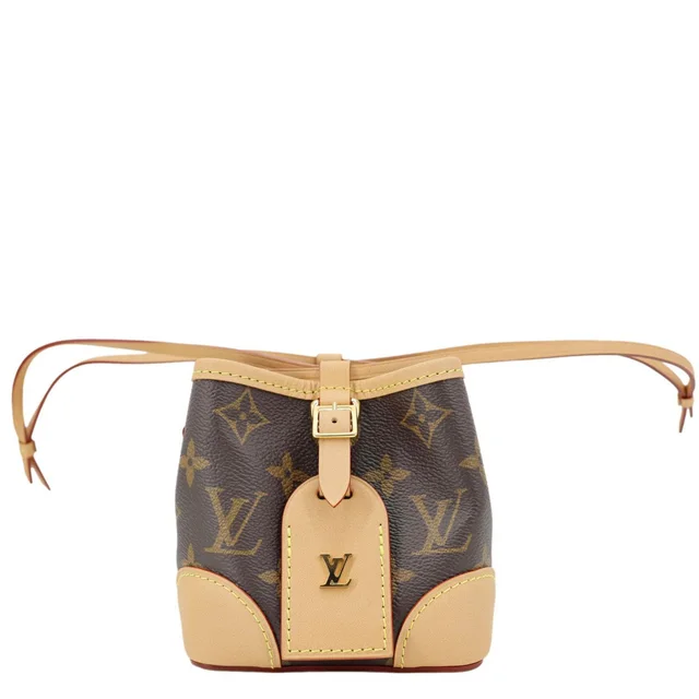 Louis Vuitton Noe Purse Monogram Canvas Crossbody Bag Brown in Brown Coated canvas from Dallas Designer Handbags