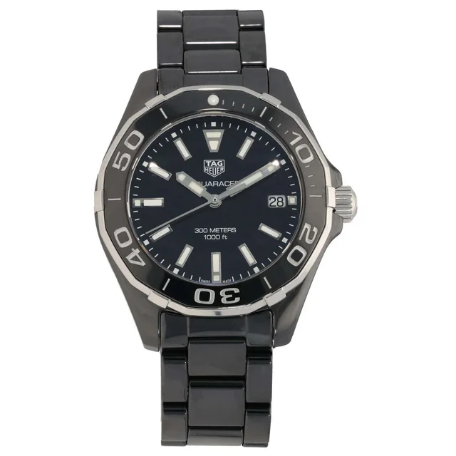 TAG Heuer Aquaracer WAY1390 35mm Ceramic Watch in Ceramic from H&T