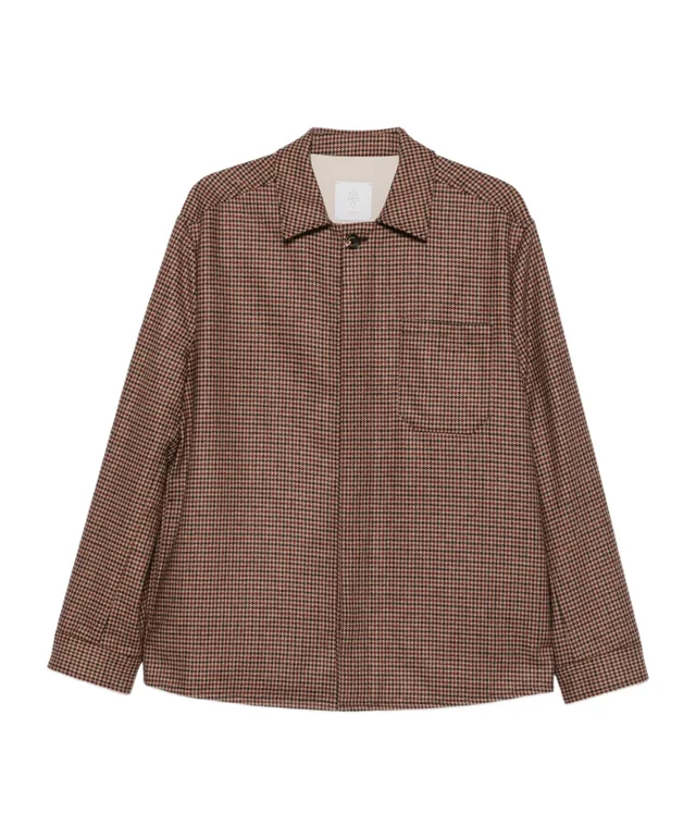 Eleventy Houndstooth Overshirt Jacket from SENSER, photo 1 of 1