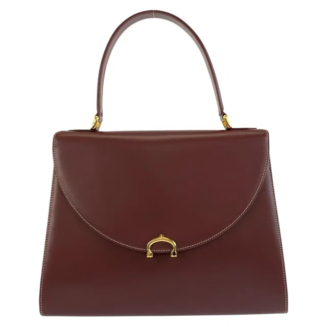 Cartier Must Line Leather Handbag in Leather from LuxUness