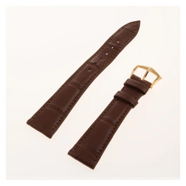 Unused Patek Philippe band in factory pack with 18k Patek Philippe tang buckle 19x14 in Yellow Gold from Gray And Sons