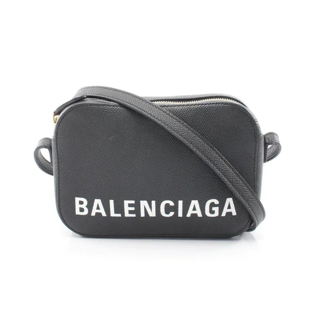 Balenciaga Ville Camera Bag Leather Shoulder Bag in Leather from LuxUness