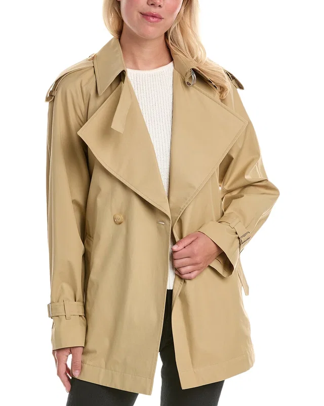 Burberry Gabardine Trench Jacket, image 1 of 1 from Gilt