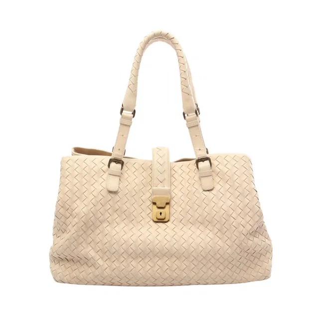 Bottega Veneta Intrecciato Leather Tote Bag in Woven leather from LuxUness
