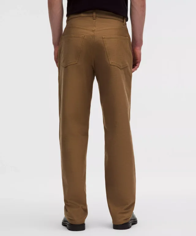 lululemon EasyFive Loose-Straight Pant 34L in Camel Brown, photo 3 of 9 from lululemon