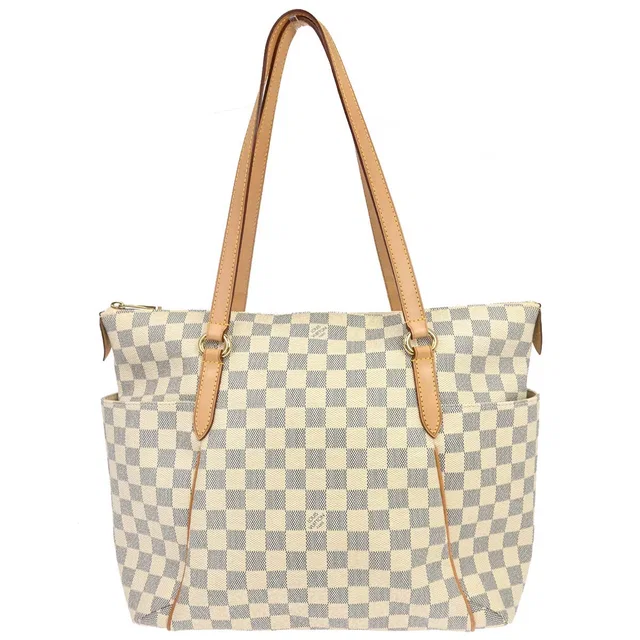 Louis Vuitton 2011 Damier Azur Totally MM Tote Handbag N51262 in Canvas from AMORE Vintage Tokyo