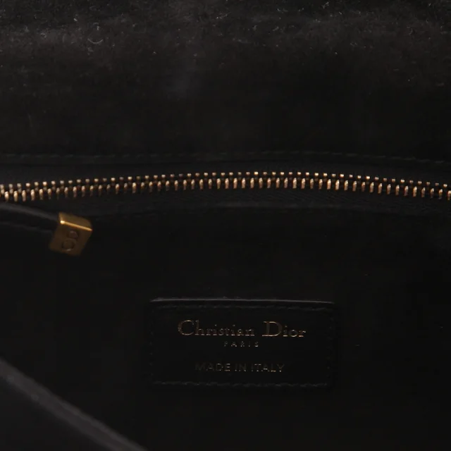 Dior Dior21st black leather shoulder bag in Black Leather from Collector Square, photo 3 of 4