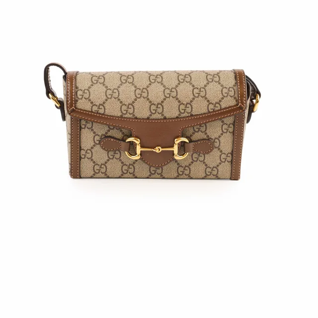 Gucci Horsebit 1955 Mini Bag in Canvas from The Purse Affair