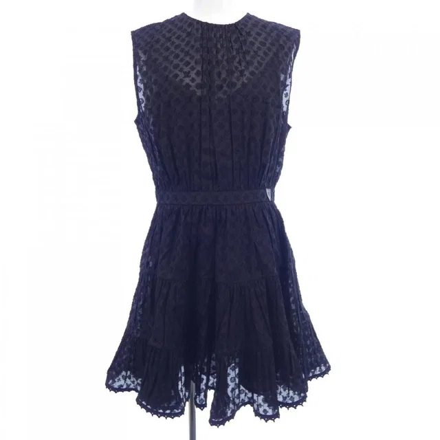 Louis Vuitton Monogram Filk Pe Tiered Dress from The Reluxe
