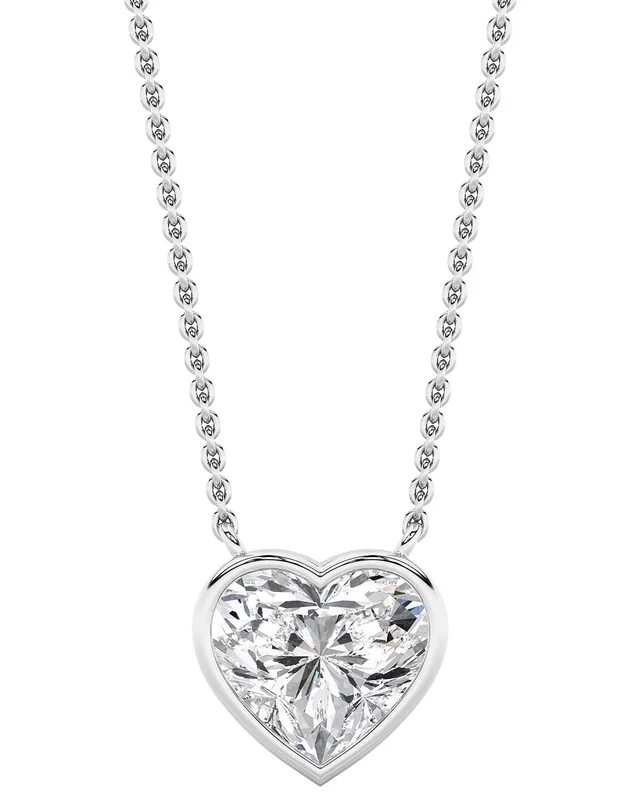Lab Grown Diamonds 14K 2.00 ct. tw. Lab-Grown Diamond Necklace, image 1 of 1 from Rue La La