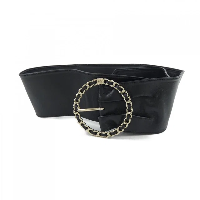 Chanel Leather Black in Black Leather from The Reluxe