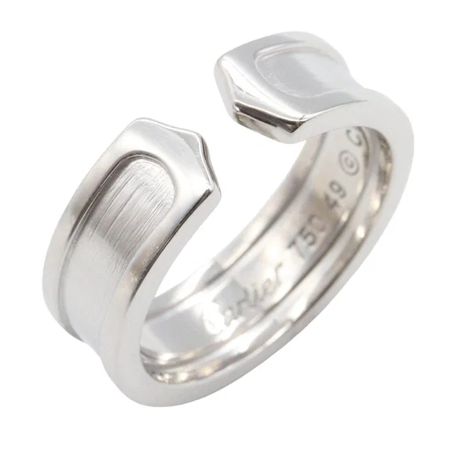 Cartier C2 Small Au750 Ring Size 8.5 from LuxUness