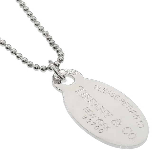 Tiffany & Co. Return to Oval Tag Necklace from The Reluxe