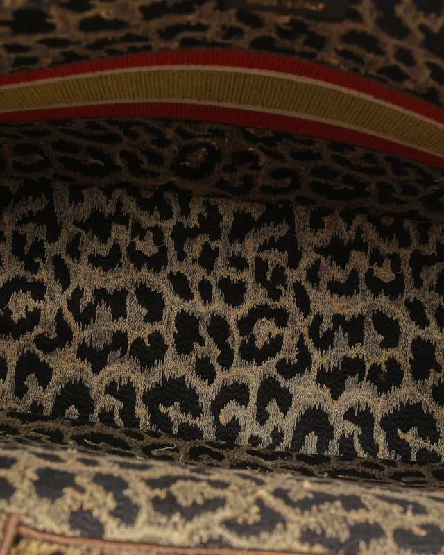Dior Large Leopard Mizza Book Tote Bag in Velvet from A Retro Tale, photo 10 of 11
