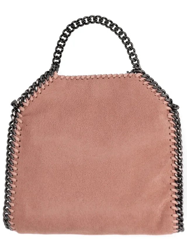 Stella McCartney Falabella Micro Shoulder Bag — Brown Polyester in Brown from HEWI, photo 2 of 2