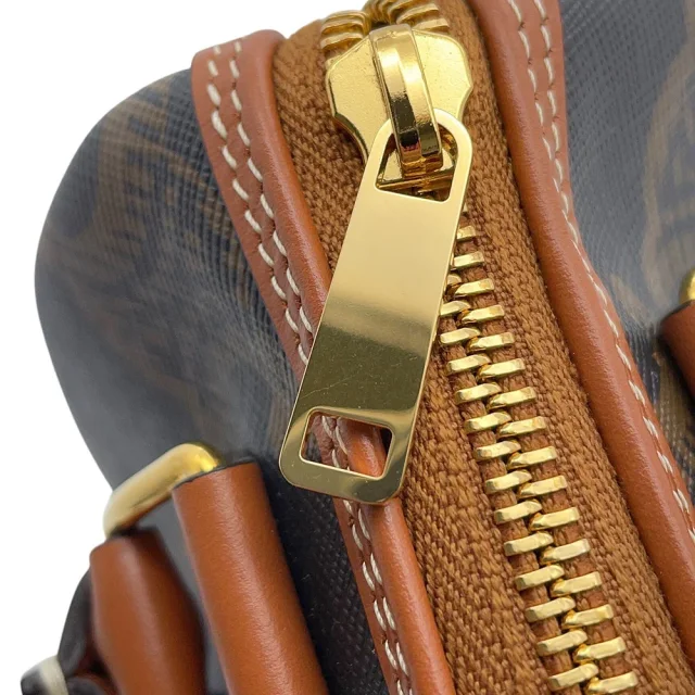 Celine Small Boston Tan113772 PVC Leather Size Small in Leather from GALLERY RARE, photo 9 of 15