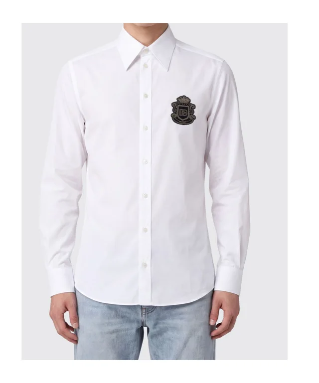 Dolce & Gabbana Heraldic Patch Shirt, photo 4 of 5 from SENSER