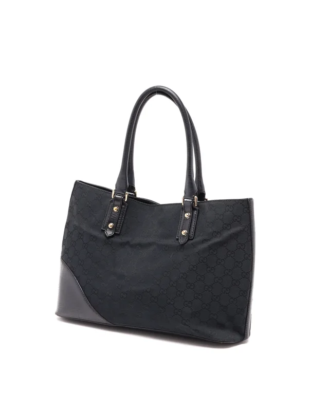 Gucci GG Horsebit Tote Bag in Canvas from A Retro Tale, photo 3 of 8