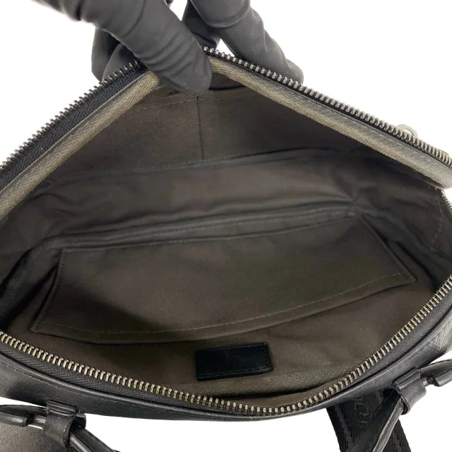 Louis Vuitton Ambreuil Damier Infini 2way bag in Black Leather from LuxUness, photo 9 of 10