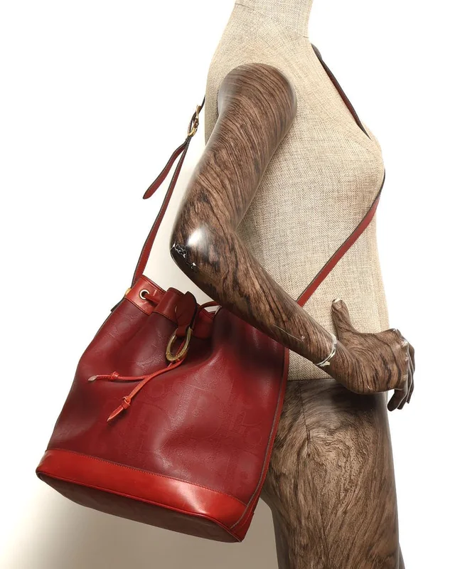 Dior Drawstring Bucket Bag in Canvas from A Retro Tale, photo 13 of 13