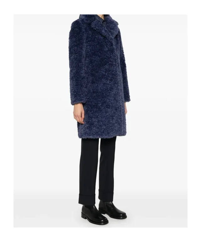 Herno textured-finish notched-lapel coat, photo 5 of 7 from SENSER