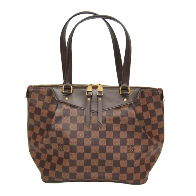 Louis Vuitton Damier Westminster PM N41102 Women,Men Shoulder Bag Brown,Ebene in Brown/Brown Damier Canvas from Elady