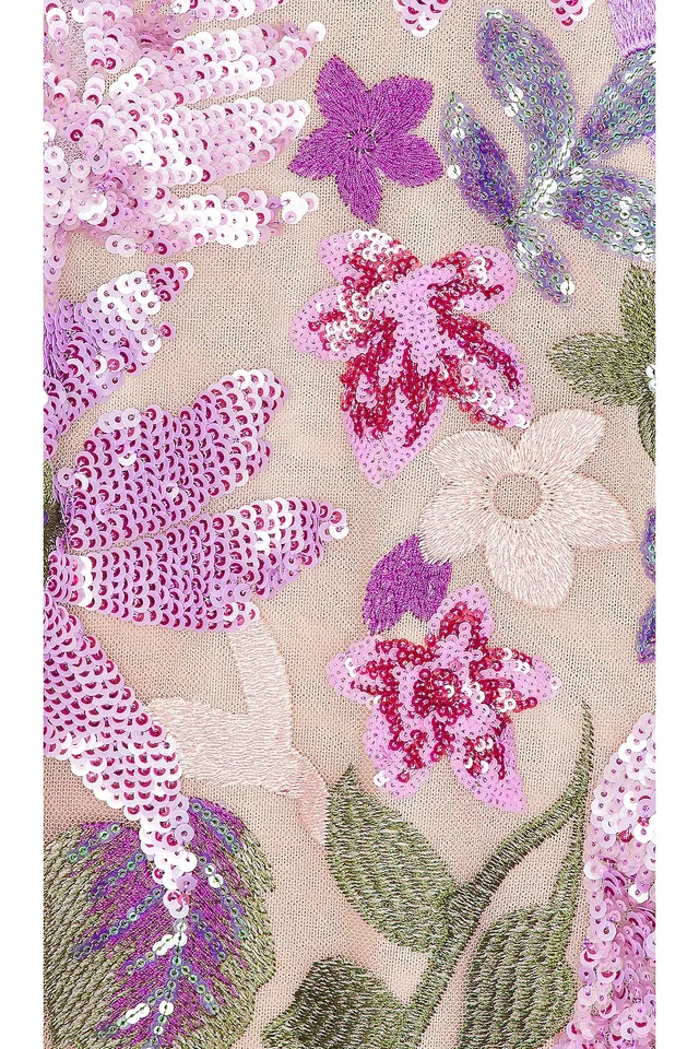 Bronx Banco Dahlia Gown in Lilac Multi, photo 4 of 4 from REVOLVE (Canada)