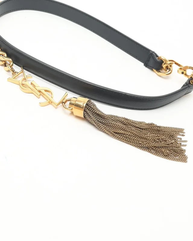 Saint Laurent Cassandra Belt in Leather from A Retro Tale, photo 5 of 6