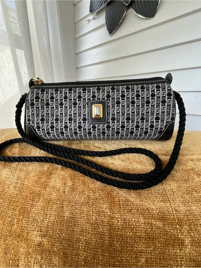 Judith Leiber Vintage Crossbody Bag, Guc in black|gray Suede from Poshmark