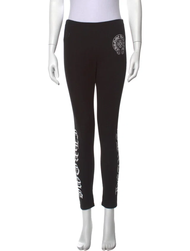 Chrome Hearts Horseshoe Skinny Leg Pants in black from The RealReal