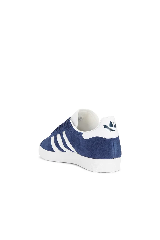 adidas Originals Gazelle in Collegiate Navy & White, photo 3 of 6 from REVOLVE (Canada)