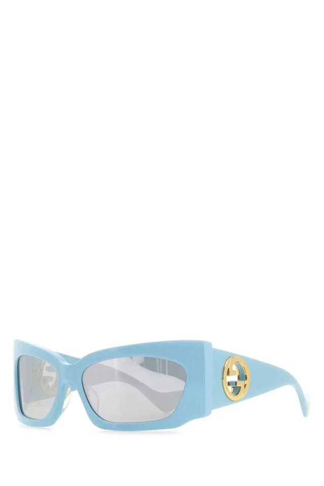 Gucci Acetate Sunglasses — Blue in Blue from HEWI