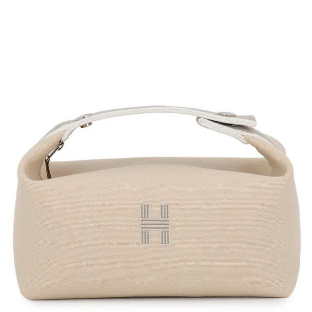 Hermès Brid a Black Natural Canvas Size PM in Black Canvas from GALLERY RARE