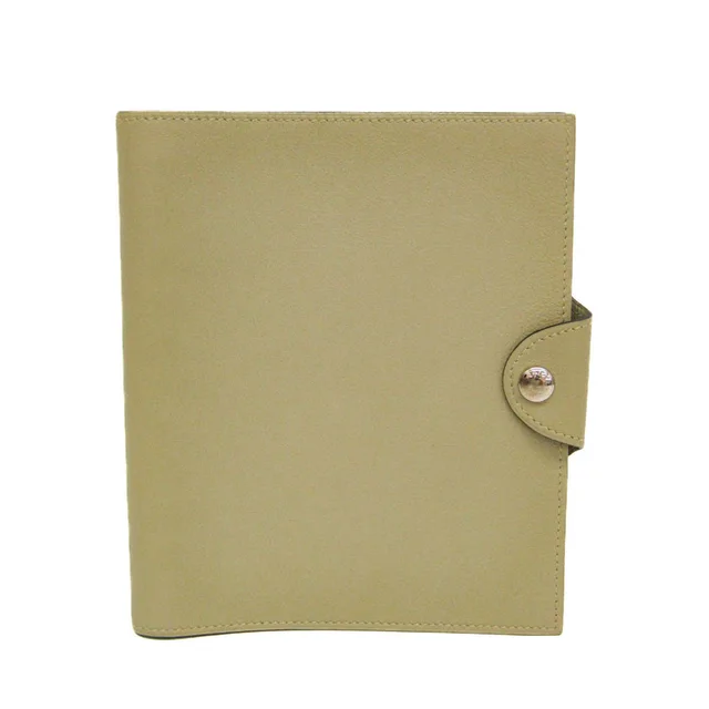 Hermès Ulysse A6 Planner Cover Grayish PM in Grayish Swift leather from Elady