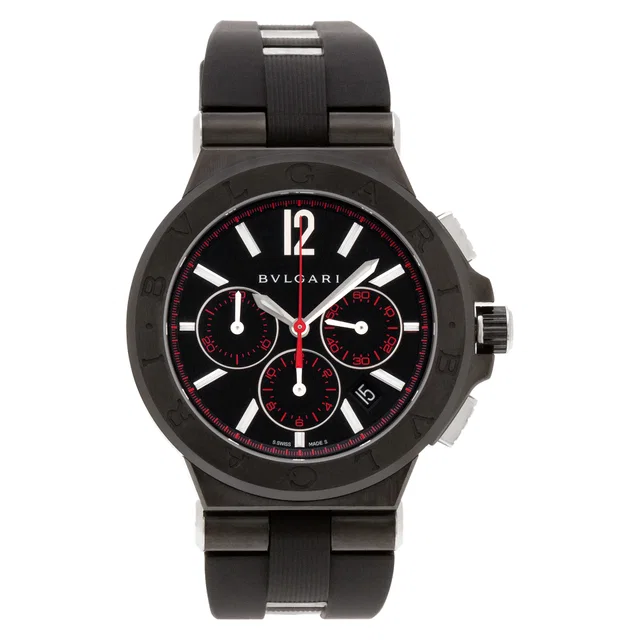 Unused Bvlgari Diagono 42mm DG 42 SCCH in Stainless Steel from Gray And Sons