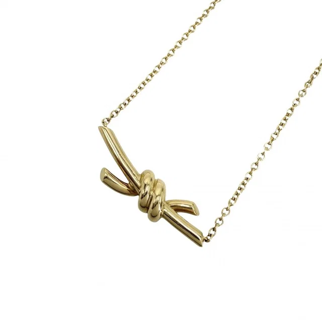 Tiffany & Co. Necklace Knot Adjustable Star 18K Yellow Gold in Yellow from The Reluxe