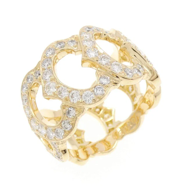 C de Cartier Au750 Diamond Ring Size 13 from LuxUness