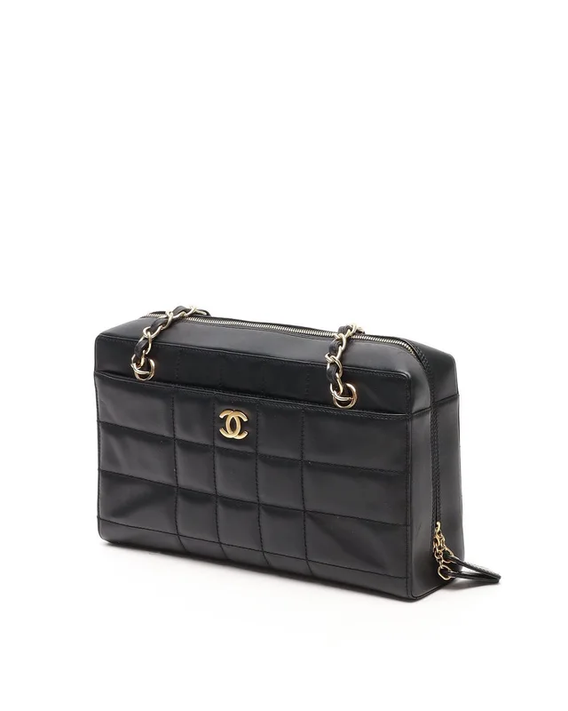 Chanel Chain Chocolate Bar Bag in Brown Lambskin from A Retro Tale, photo 2 of 2