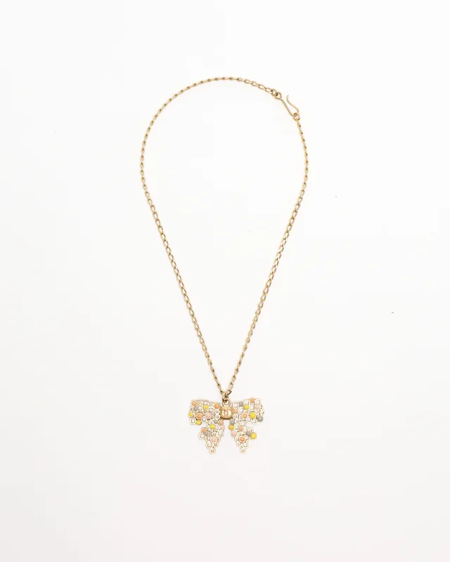 Chanel Coco Mark Ribbon Necklace from A Retro Tale, photo 3 of 6