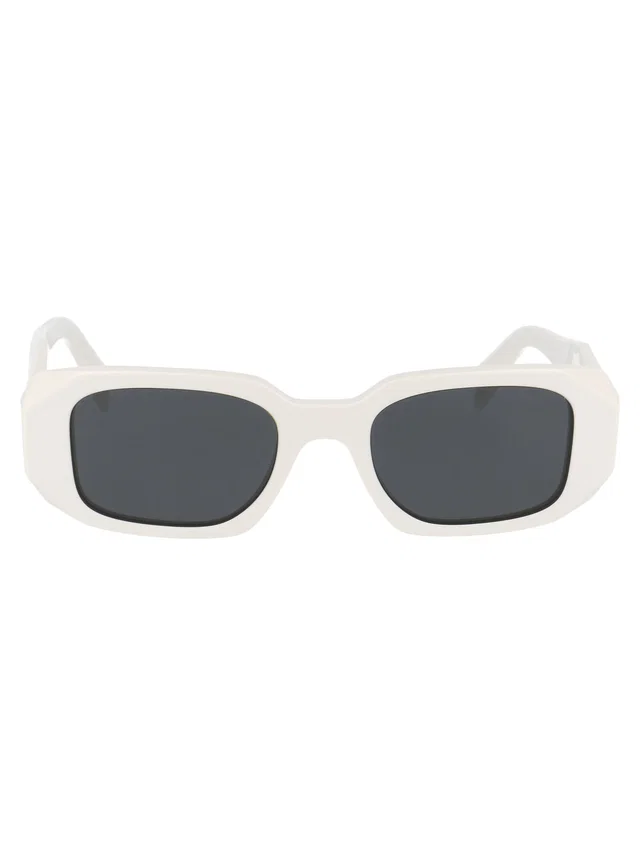 Prada 0pr Dark Lens Sunglasses — White Acetate in White from HEWI