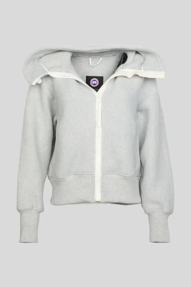 Canada Goose Chilliwack Fleece Bomber White Disc from Canada Goose Generations (United States)