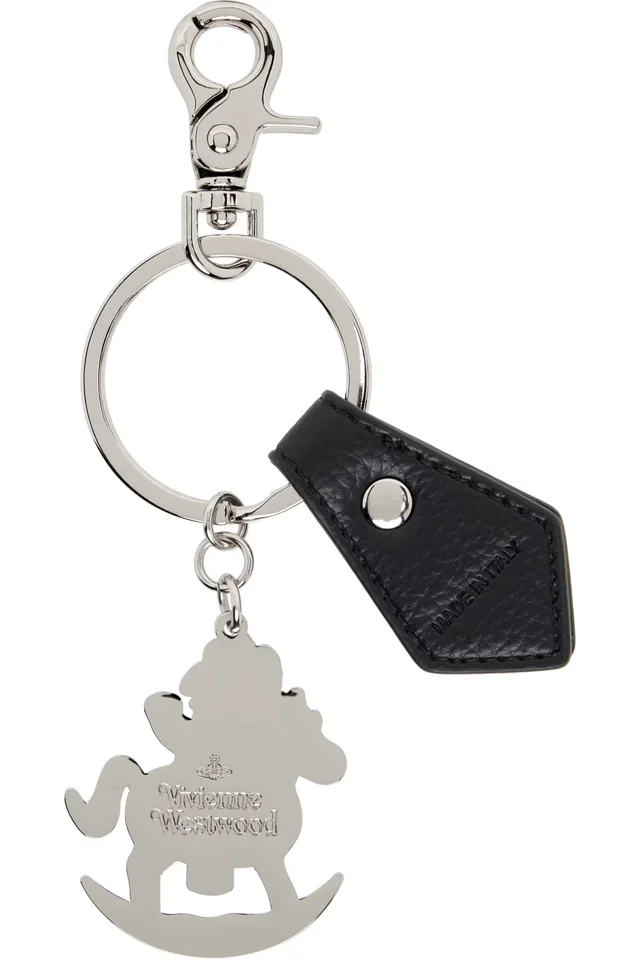 Vivienne Westwood Multicolor Rocking Horse Teddy Keyring, photo 2 of 2 from SSENSE