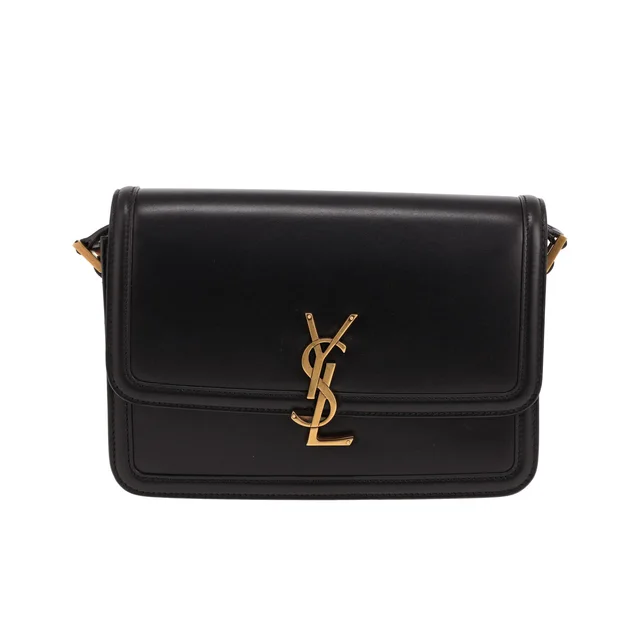 Saint Laurent Solférino handbag in black leather in Black Leather from Collector Square, photo 2 of 5