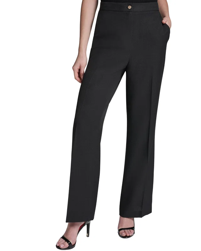 Halston Classic Flare Leg Trousers, image 1 of 1 from Rue La La
