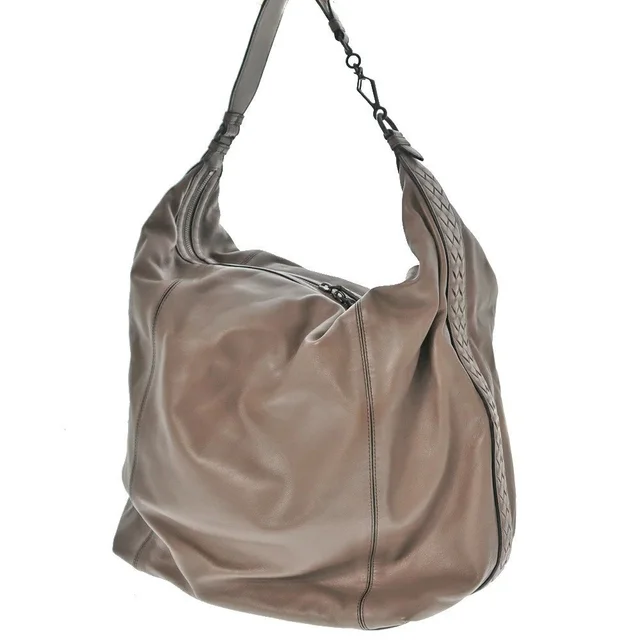 Bottega Veneta Hobo Bag Greige Gray Intrecciato Weave in gray Woven leather from Poshmark