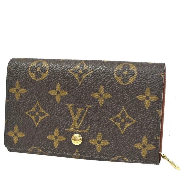 Louis Vuitton Porte-Monnaie Viet Tresor Bifold Wallet Monogram Leather in Leather from The Reluxe