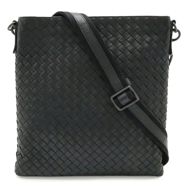 Bottega Veneta Intrecciato Leather Shoulder Bag in Woven leather from LuxUness