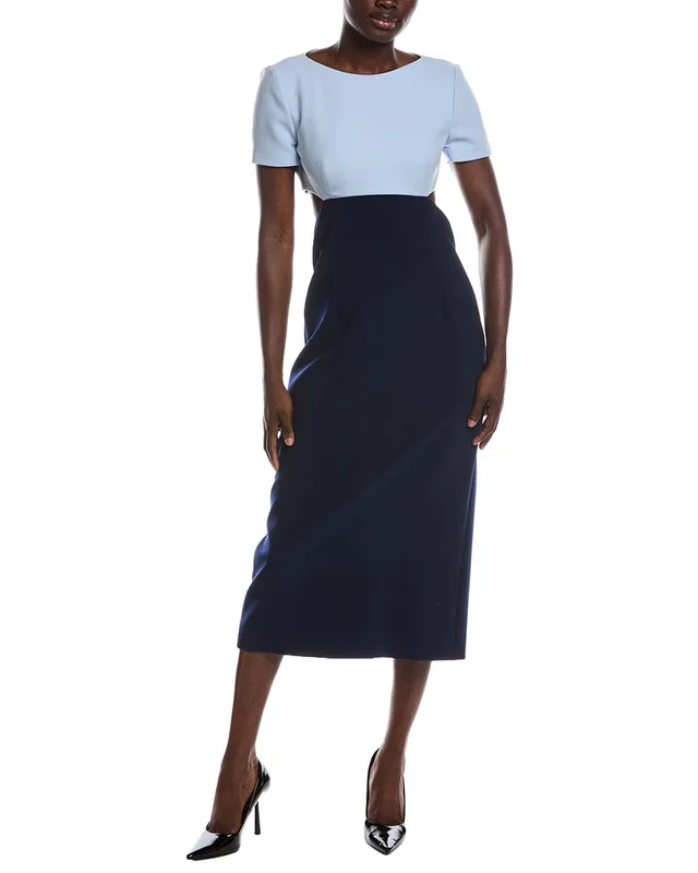 Carolina Herrera Tea Length Dress, image 1 of 1 from Rue La La