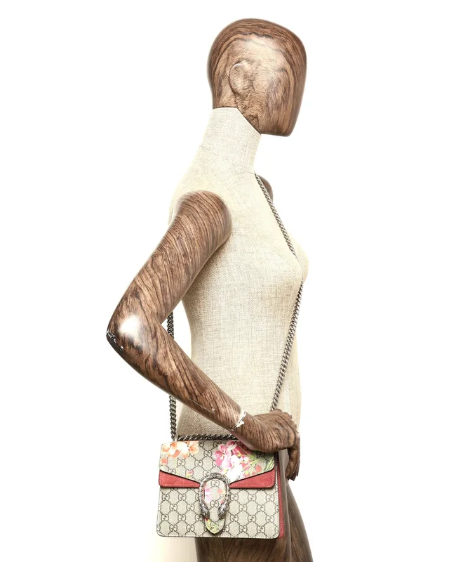 Gucci GG Supreme Small Dionysus Blooms Bag in Suede from A Retro Tale, photo 8 of 8