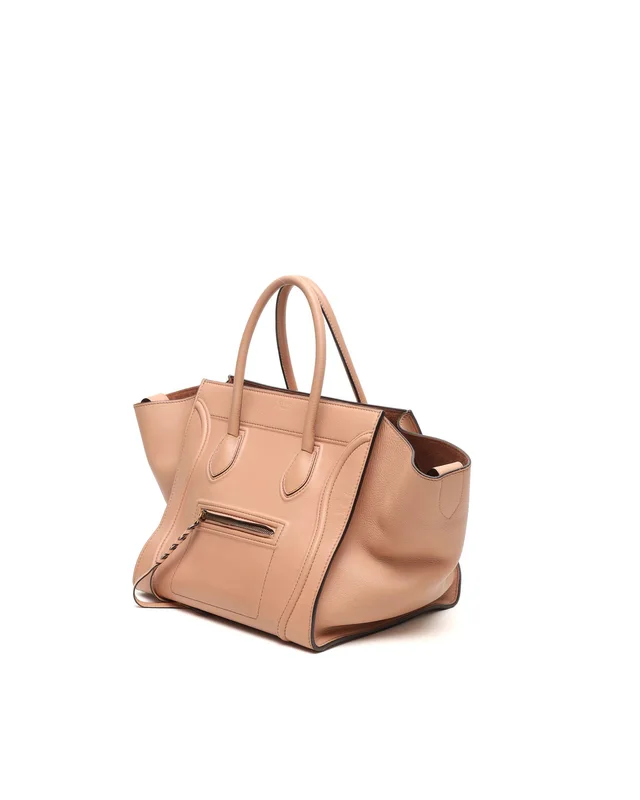 Celine Luggage Phantom Bag in Suede from A Retro Tale, photo 2 of 7